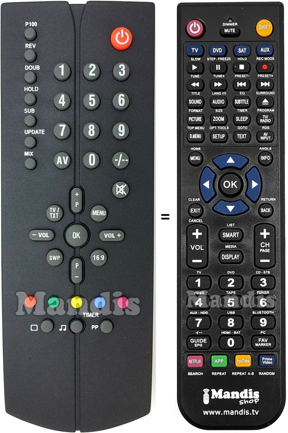 Replacement remote control Firstline L8Y187R