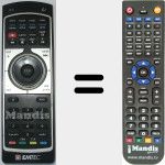 Replacement remote control for Movie Cube (Q800)