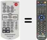 Replacement remote control for MXBE