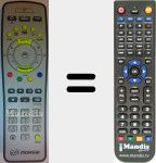 Replacement remote control for Movistar-1