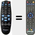 Replacement remote control for SH-T10