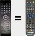 Replacement remote control for CTX26
