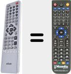 Replacement remote control for DVR554HD