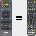 Replacement remote control for EN1020