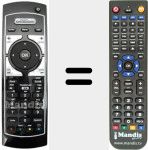 Replacement remote control for REMCON311