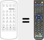 Replacement remote control for 1204258000