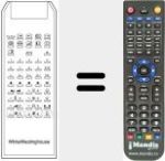 Replacement remote control for DIGICOMPUTER