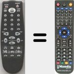 Replacement remote control for 90959J