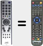 Replacement remote control for RMC1812S1C (28P40BUAEHU)