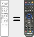 Replacement remote control for 04.12.135