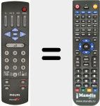 Replacement remote control for 3104 207 05351
