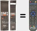 Replacement remote control for FB 212