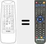 Replacement remote control for IR 5600