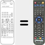 Replacement remote control for QUICK START