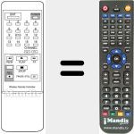 Replacement remote control for VXL 8