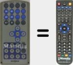 Replacement remote control for REMCON1470