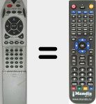 Replacement remote control for REMCON1494