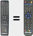 Replacement remote control for REMCON325