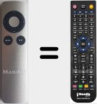 Replacement remote control for Apple Tv