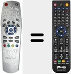 Replacement remote control for REMCON1216