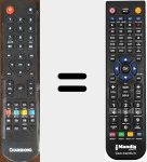 Replacement remote control for CH32G6HD-T1