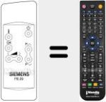 Replacement remote control for FB 29