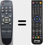 Replacement remote control for Screenplay Plus