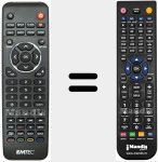 Replacement remote control for REMCON810