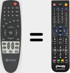 Replacement remote control for Mediadisk FX Series