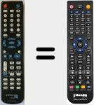 Replacement remote control for IR PEEKBOX