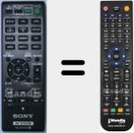 Replacement remote control for RM-ADU138 (148997311)