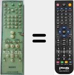 Replacement remote control for RM-SS800 (147678411)