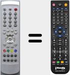 Replacement remote control for X10187R