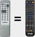 Replacement remote control for AM1280 (35585950)