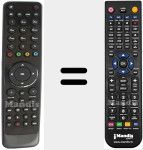 Replacement remote control for CLOUD-IBOX001