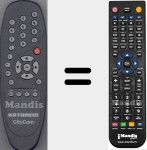 Replacement remote control for Kathrein (CCR502)