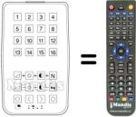 Replacement remote control 16 CHANNELS US
