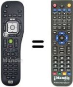 Replacement remote control HP MEDIACENTER 2