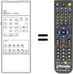 Replacement remote control RC 5300