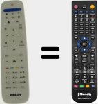 Replacement remote control for 398GR08WEPHN0000HT (996595005936)