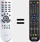 Télécommande pour remplacer DSR-1350