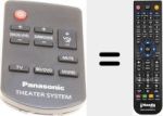 Replacement remote control for N2QAYC000084