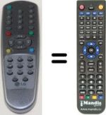 Télécommande équivalente LG KCE20J3RX