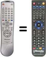 Mando a distancia equivalente Pioneer PDP433HDE