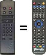 Replacement remote control Philips RC6802