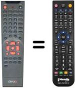 Télécommande équivalente STOREX AIVX 365 HD