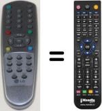 Mando a distancia equivalente LG KCE20J3RX