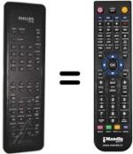 Télécommande équivalente Philips RT736