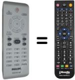 Mando a distancia equivalente Philips DVP3042 / 12
