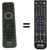 Télécommande équivalente Philips HVS57468